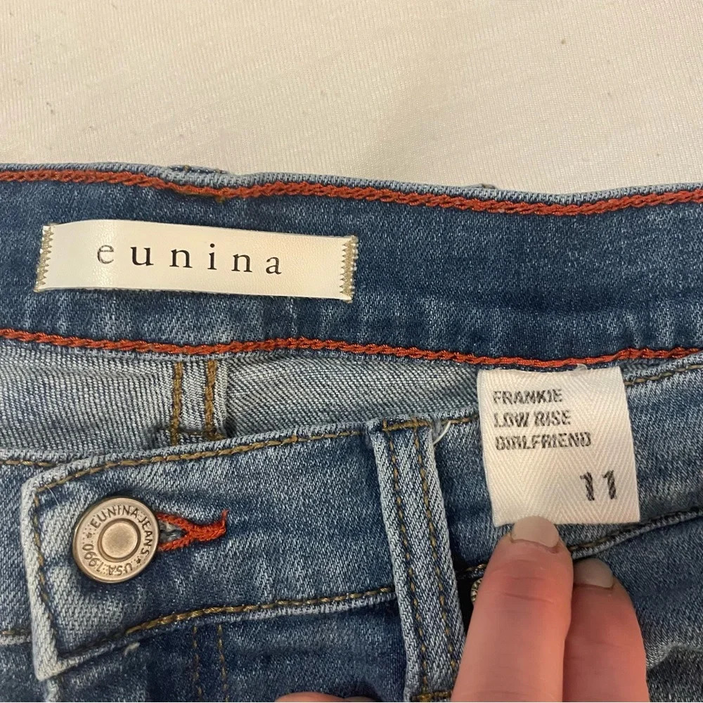 Eunina Blue Jean Shorts - Picture 4 of 7